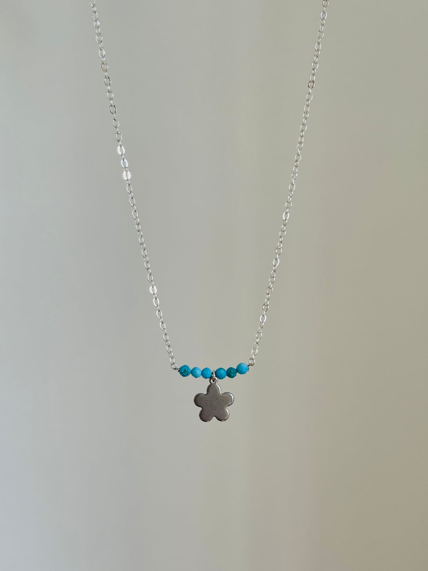 Turquoise Bead Necklace
