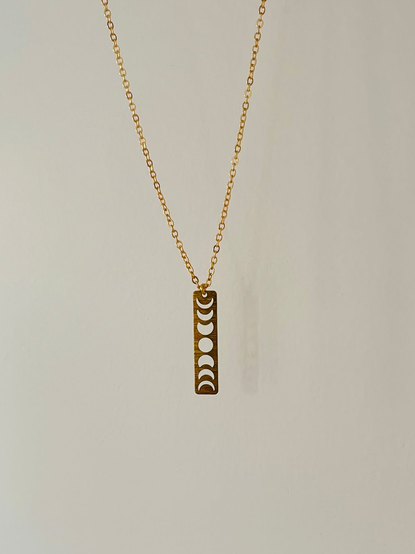 Moon Phases Charm Necklace