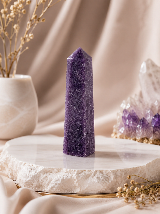 Lepidolite Tower