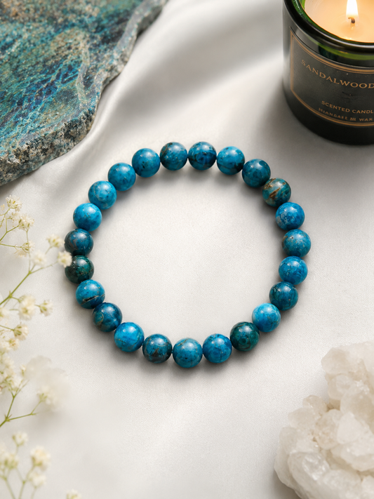 Blue Apatite Bracelet