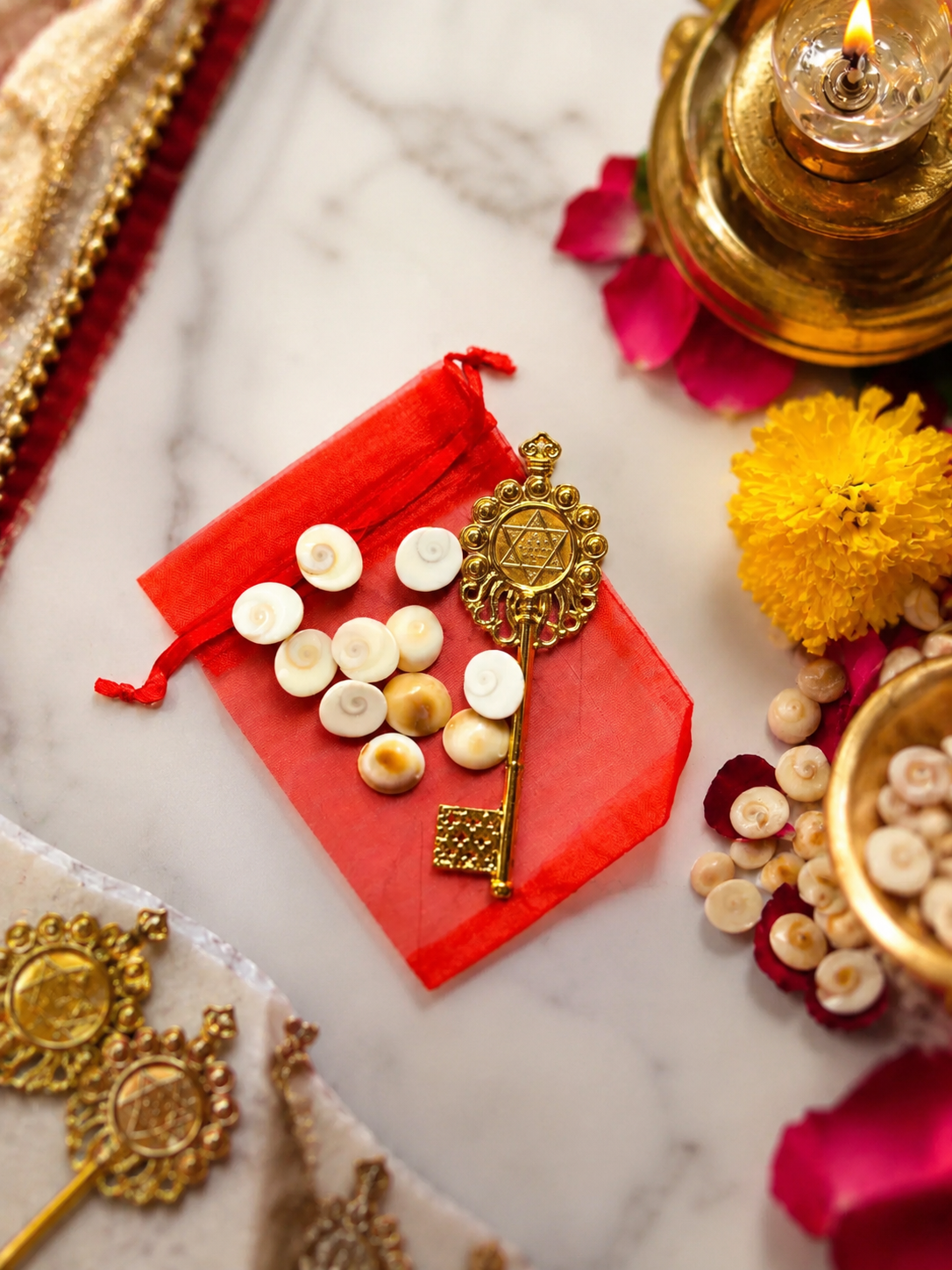 Kuber Kunji & Gomti Chakra Set