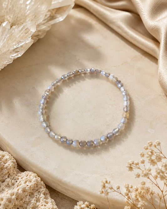 Grey Agate Bracelet