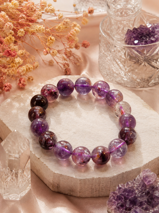 Ametrine Bracelet ( 10 MM )