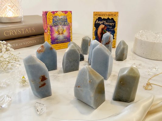 Angelite Points ( Big )