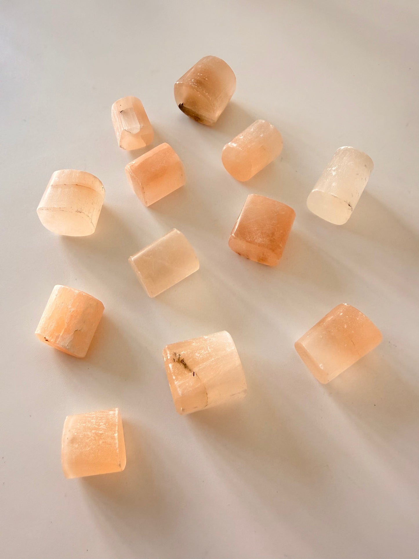 Orange Selenite Tumble