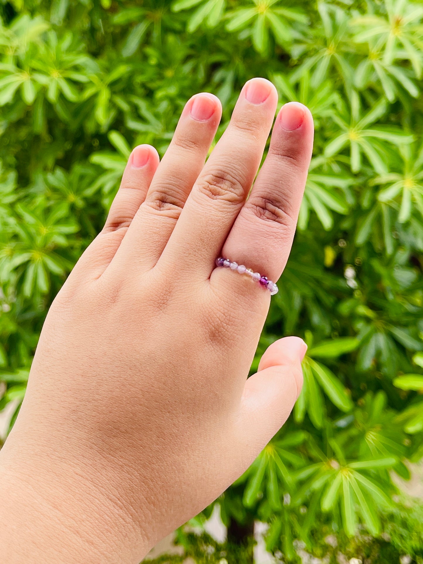 Fluorite Bead Ring