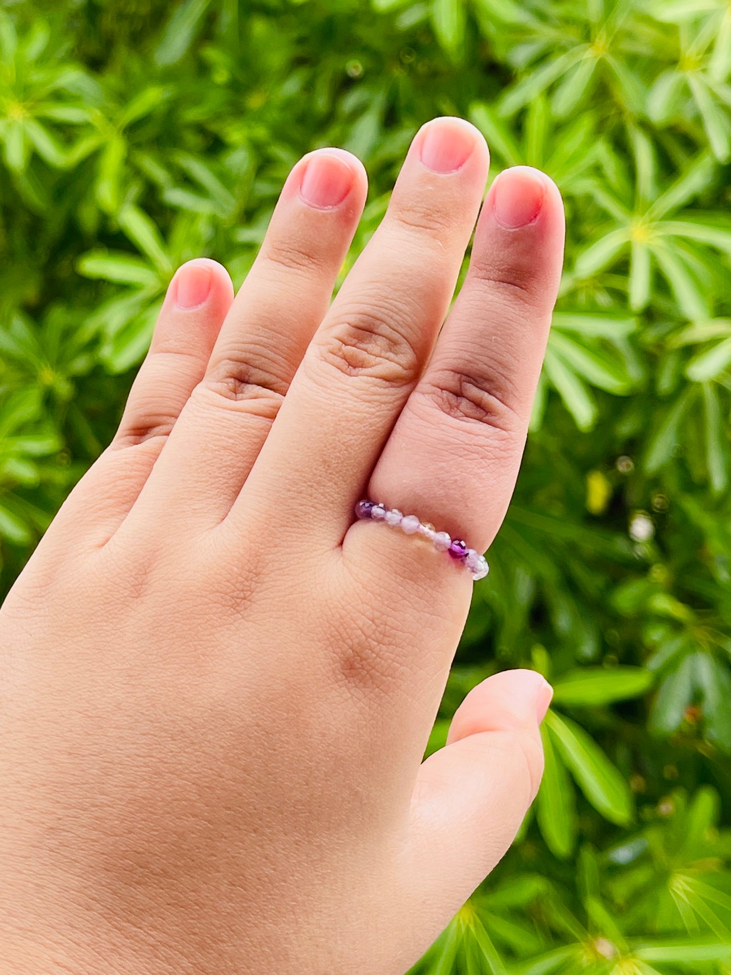 Fluorite Bead Ring