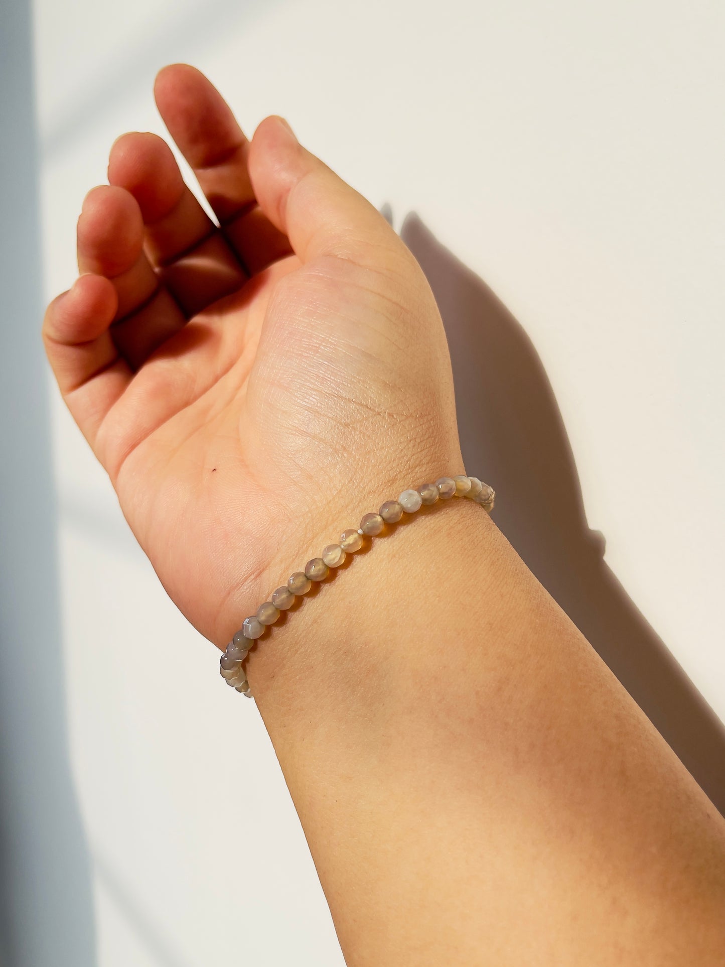 Grey Agate Bracelet