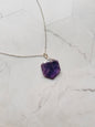 Amethyst Star of David Pendant