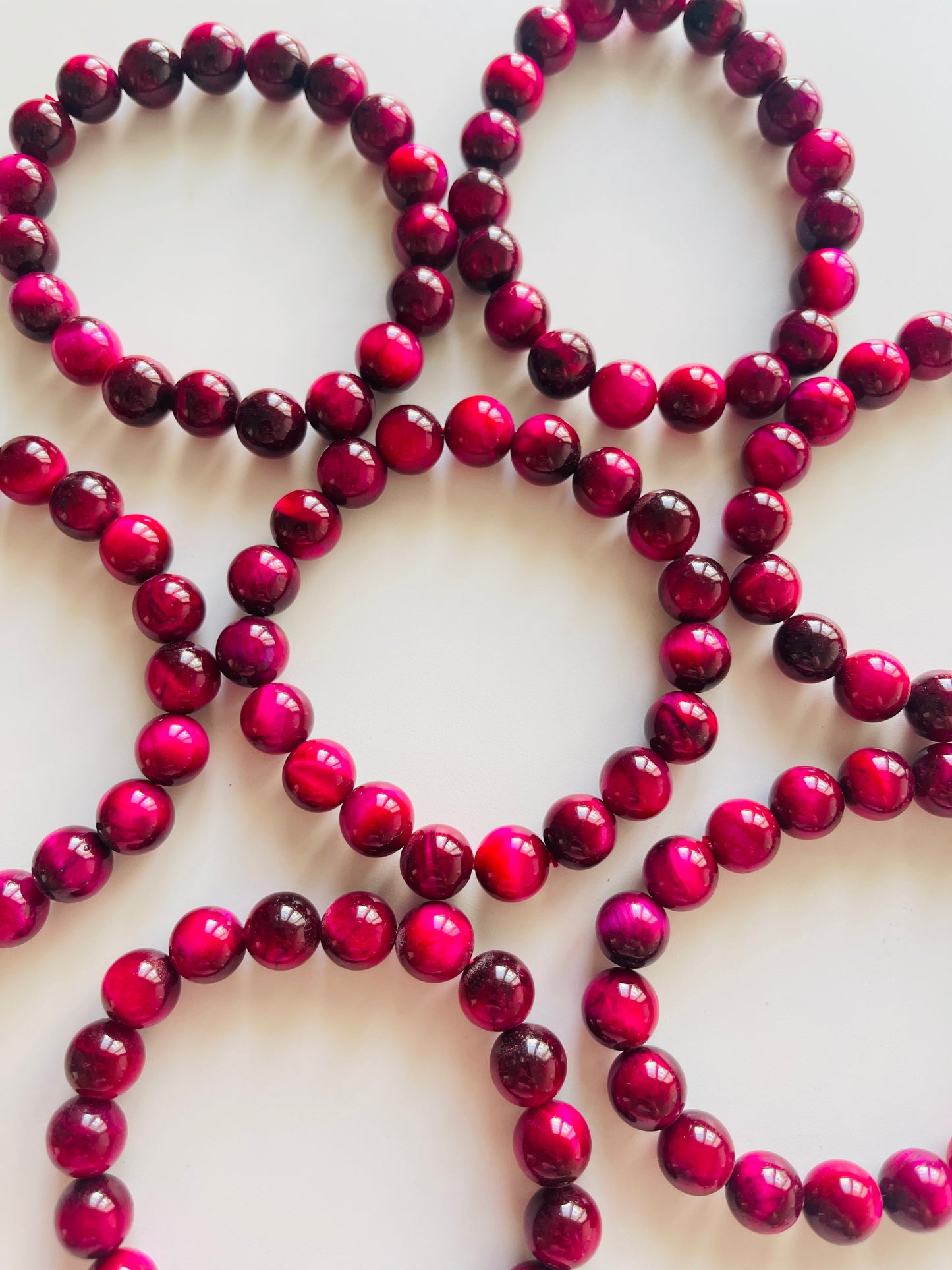 Pink Tiger's Eye Bracelet