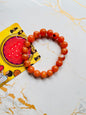 Carnelian Bracelet ( 10 mm )