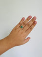 Green Aventurine Ring
