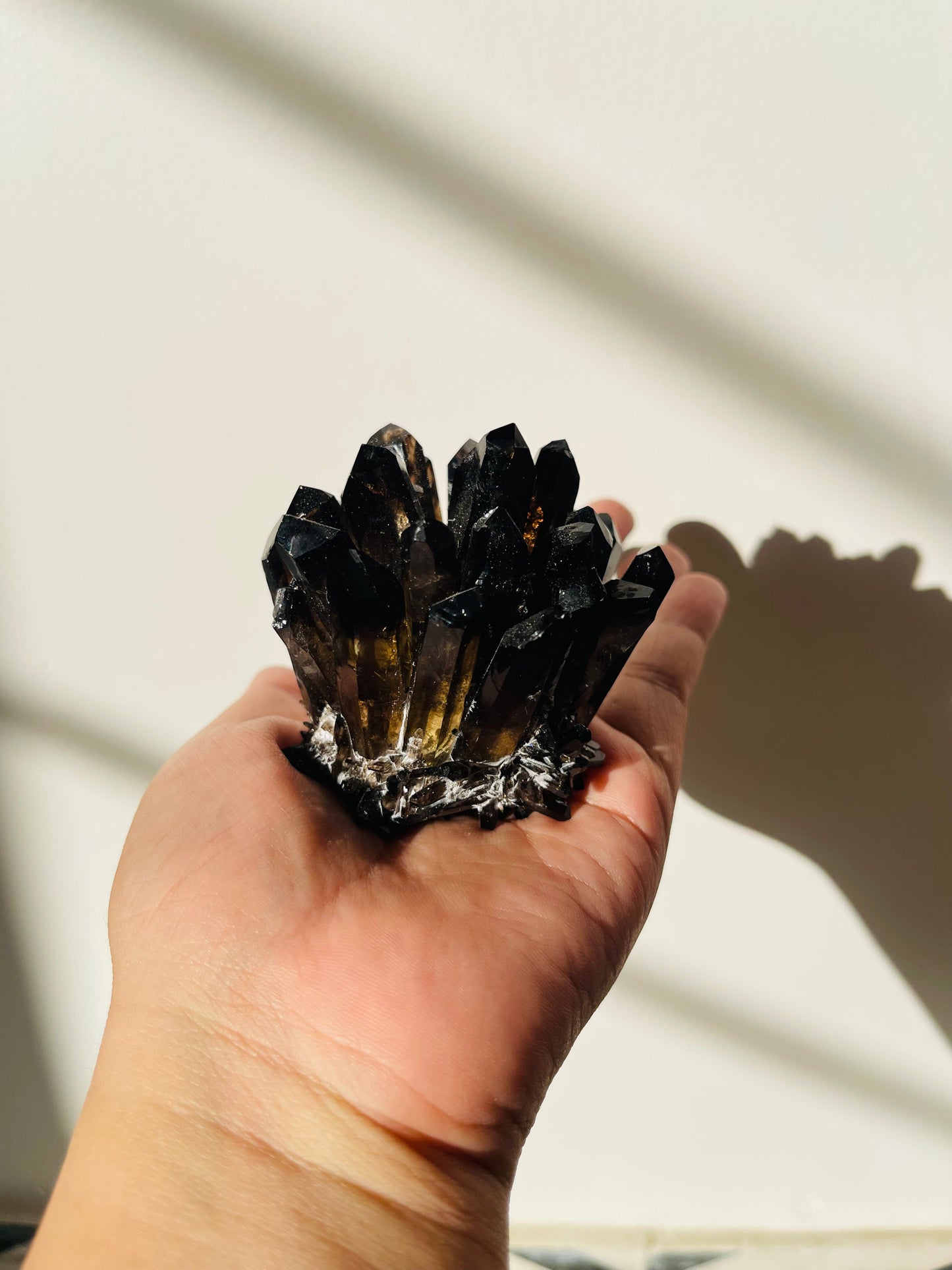 Smokey Quartz Flower