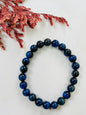 Blue Tiger's Eye Bracelet ( 10 MM )