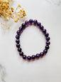 Amethyst Bracelet ( 8 MM )