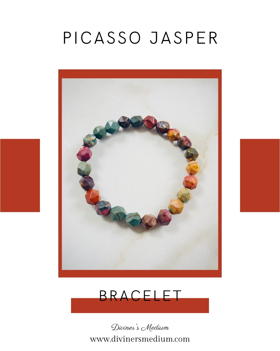 Picasso Jasper Bracelet